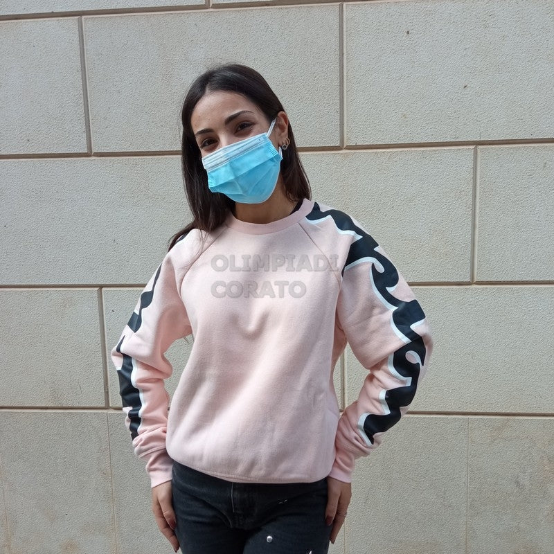 FELPA CREW CROPTOP CHAMPION W