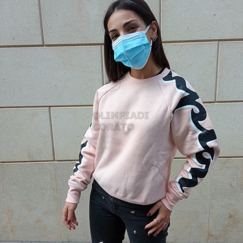 FELPA CREW CROPTOP CHAMPION W