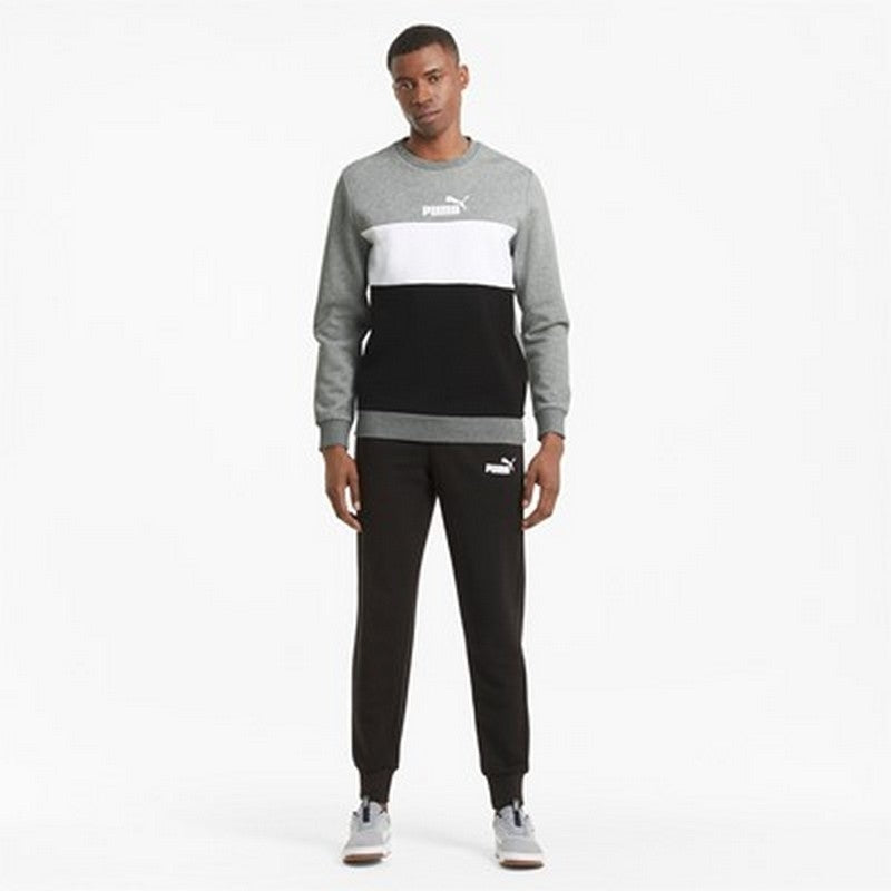 FELPA CREW COLORBLOCK PUMA
