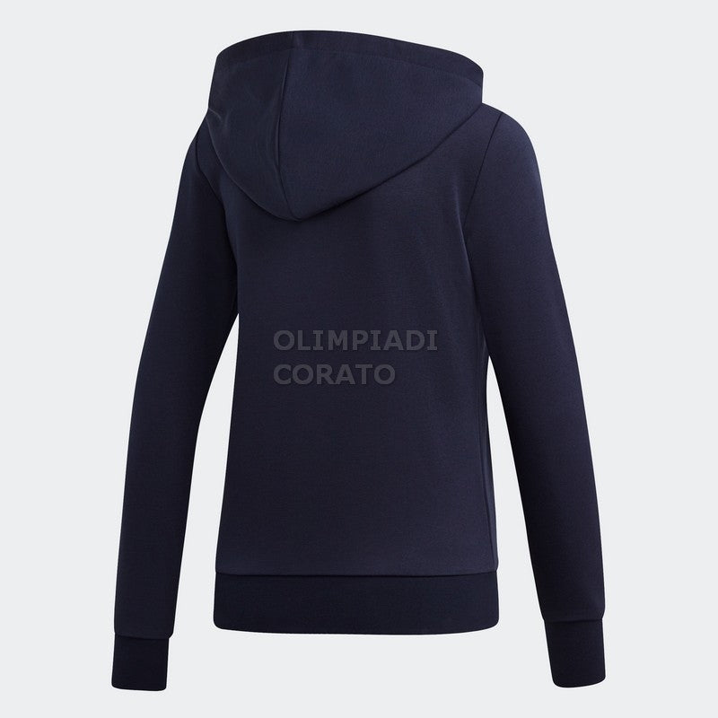 FELPA ZIP CAPPUCCIO W ADIDAS