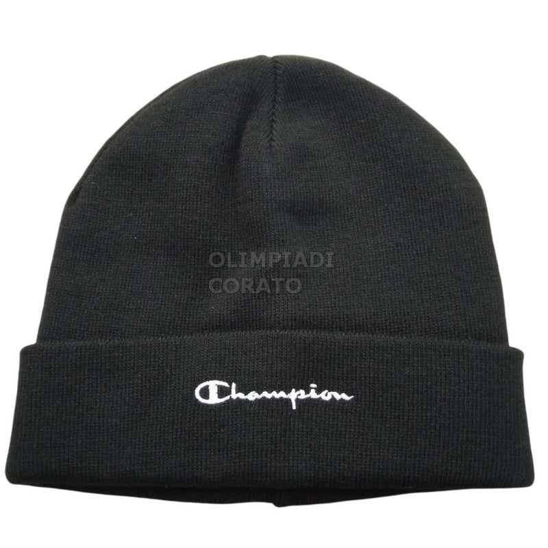 CAPPELLO LANA CHAMPION NERO