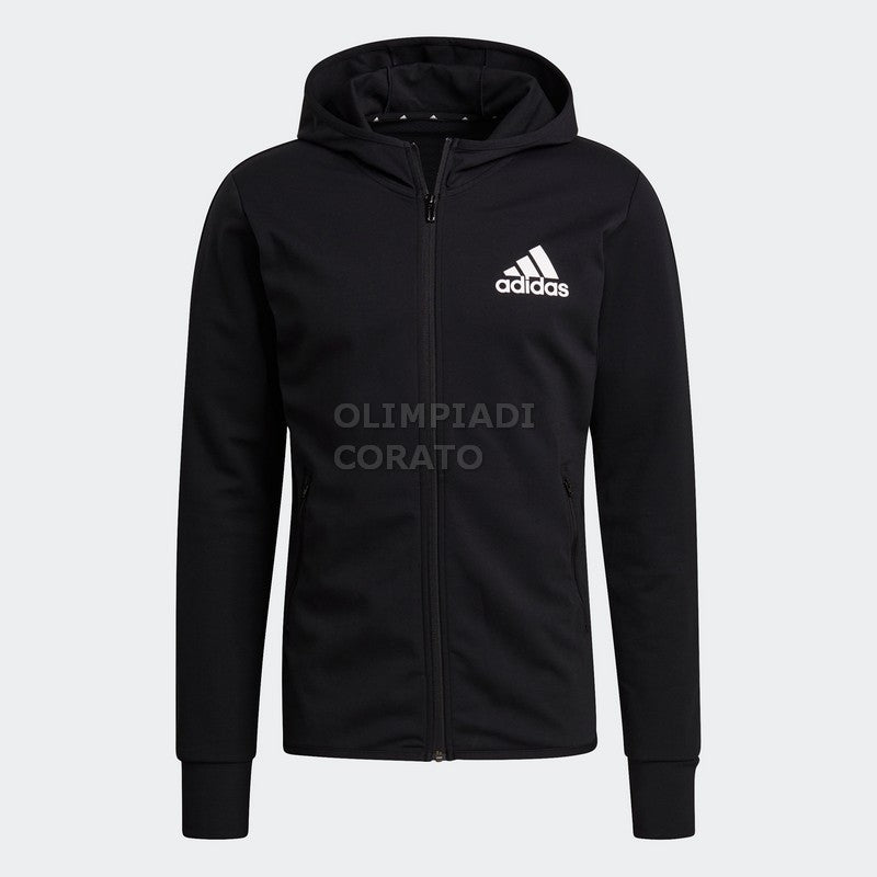 FELPA ZIP CAPPUCCIO U ADIDAS PROMOZIONE