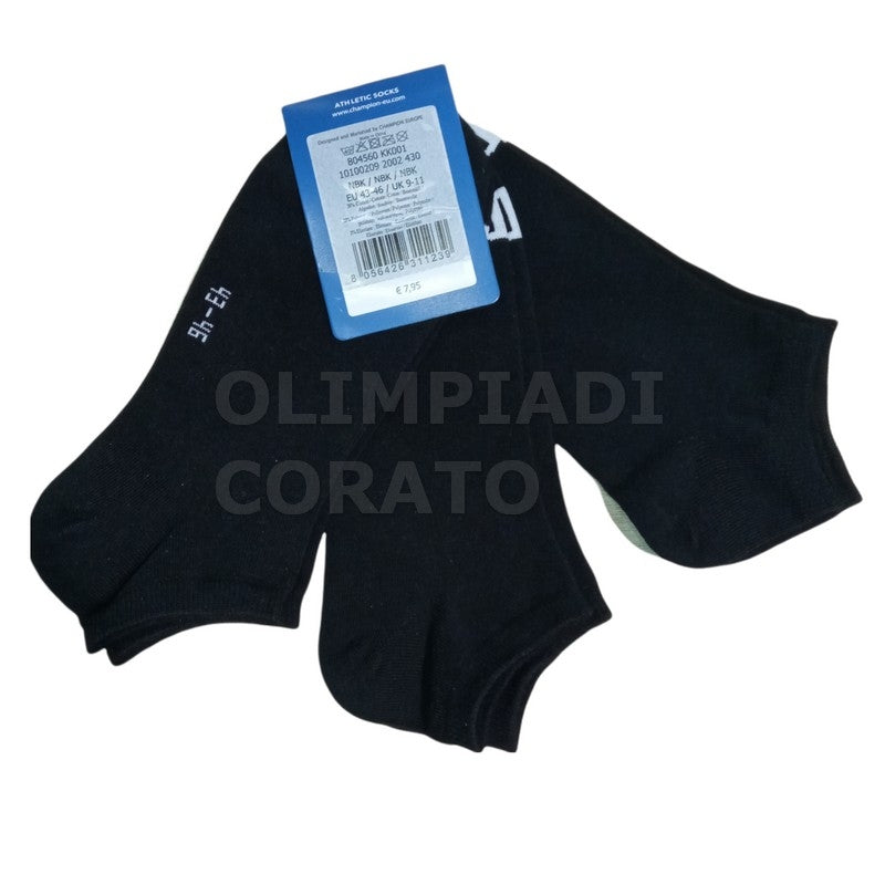 3 PAIA CALZINI MODELLO FANTASMINO