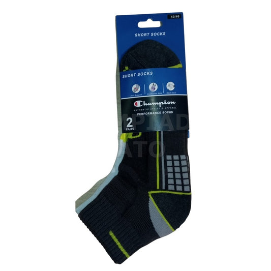 2 PAIA CALZINI TECNICI CHAMPION