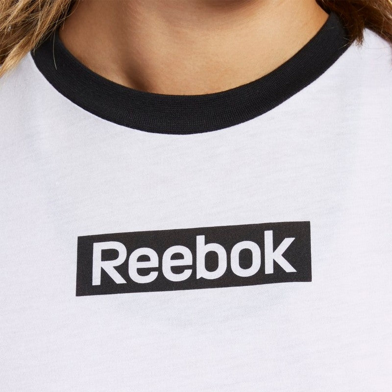 T SHIRT LINEAR LOGO REEBOK W