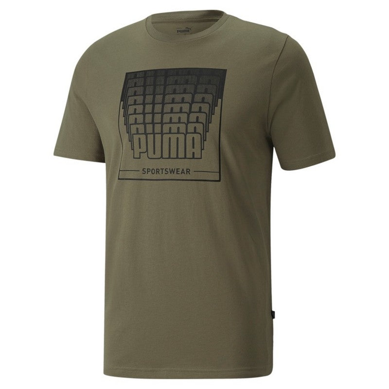 T SHIRT WORDING GRAPHIC PUMA