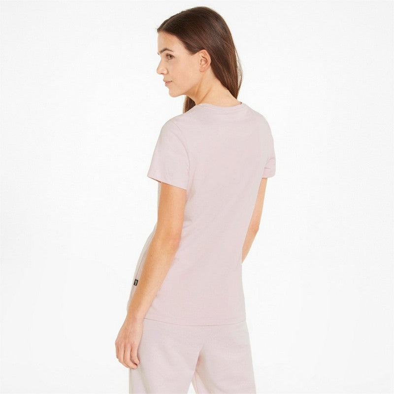 T SHIRT ESS+ EMBROIDERY PUMA W