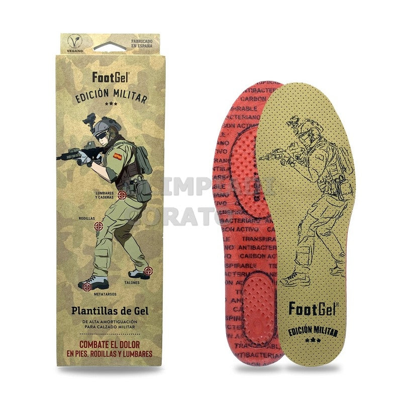 SOLETTA GEL PROF MILITARE EUCALIPTO