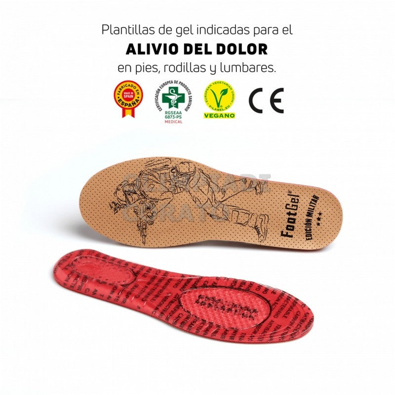 SOLETTA GEL PROF MILITARE EUCALIPTO