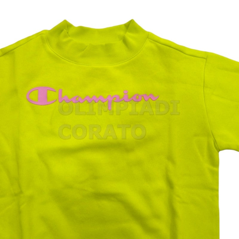 FELPA GIRO CREW G CHAMPION GIALLO