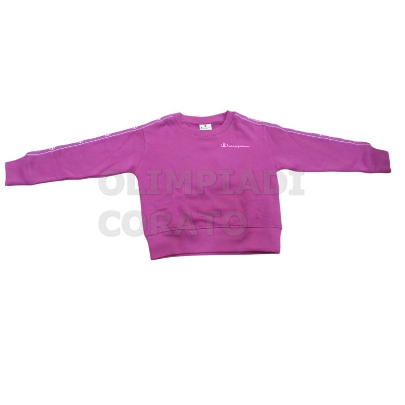 FELPA GIRO CREW FUXIA CGAMPION G