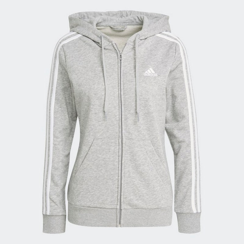 FELPA ZIP C/C 3-STRIPES ADIDAS W