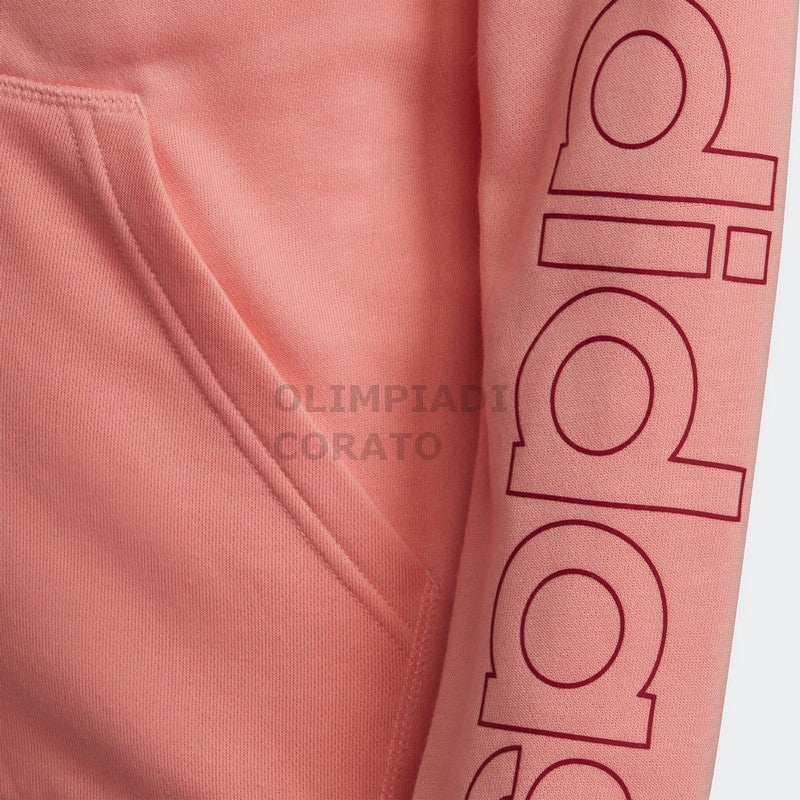 FELPA ZIP C/C LIN HD ADIDAS JR