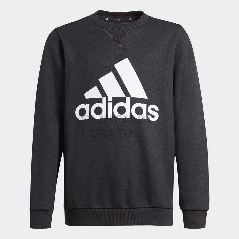 FELPA CREW FRENCH TERRY ADIDAS JR NERO