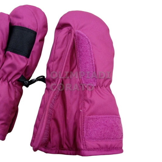 GUANTI MUFFOLE DA NEVE INF FUXIA