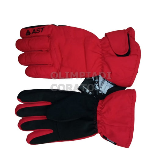 GUANTI DA NEVE JR ROSSO