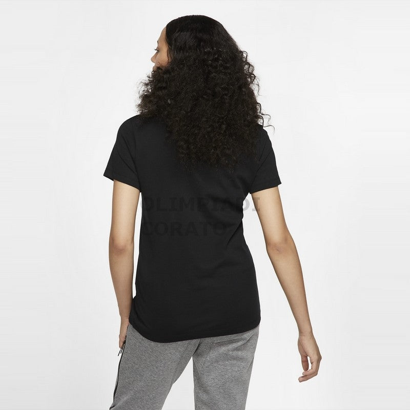 T SHIRT NIKE MC W NERO
