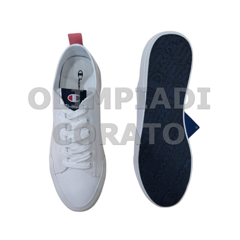 SCARPE IN TELA CHAMPION BIANCO