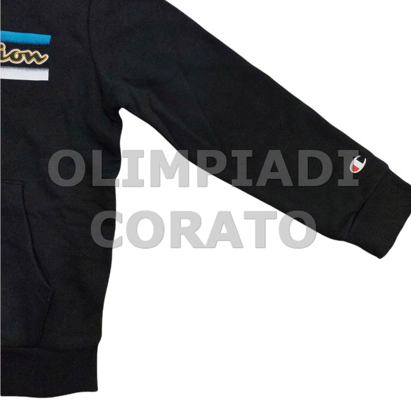 FELPA ZIP CAPPUCCIO FT JR B