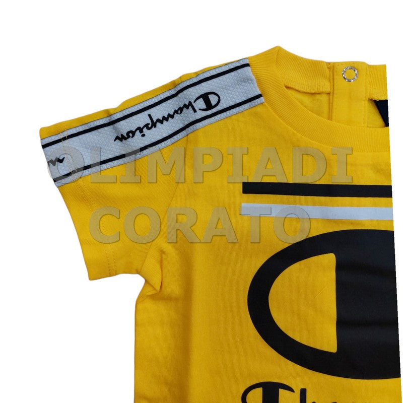 SET INFANT CHAMPION GIALLO