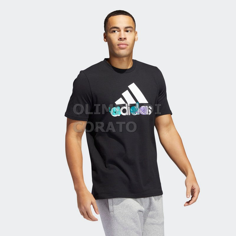T SHIRT ADIDAS NERO