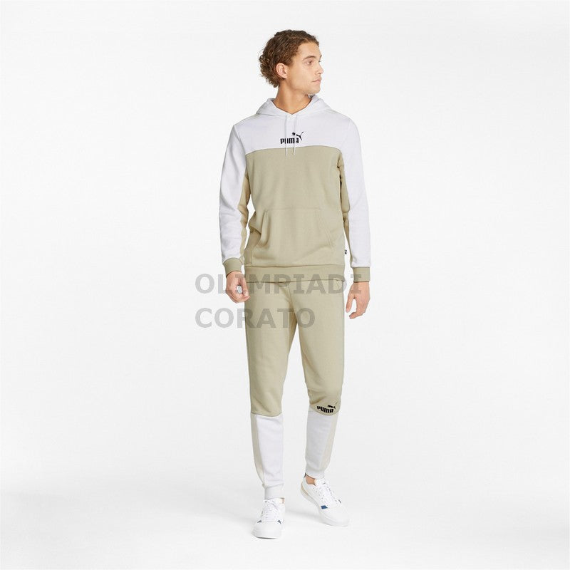 FELPA C/C ESSENTIALS BLOCK PUMA