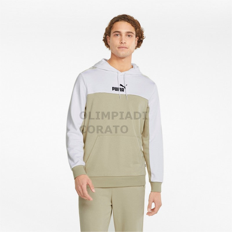 FELPA C/C ESSENTIALS BLOCK PUMA
