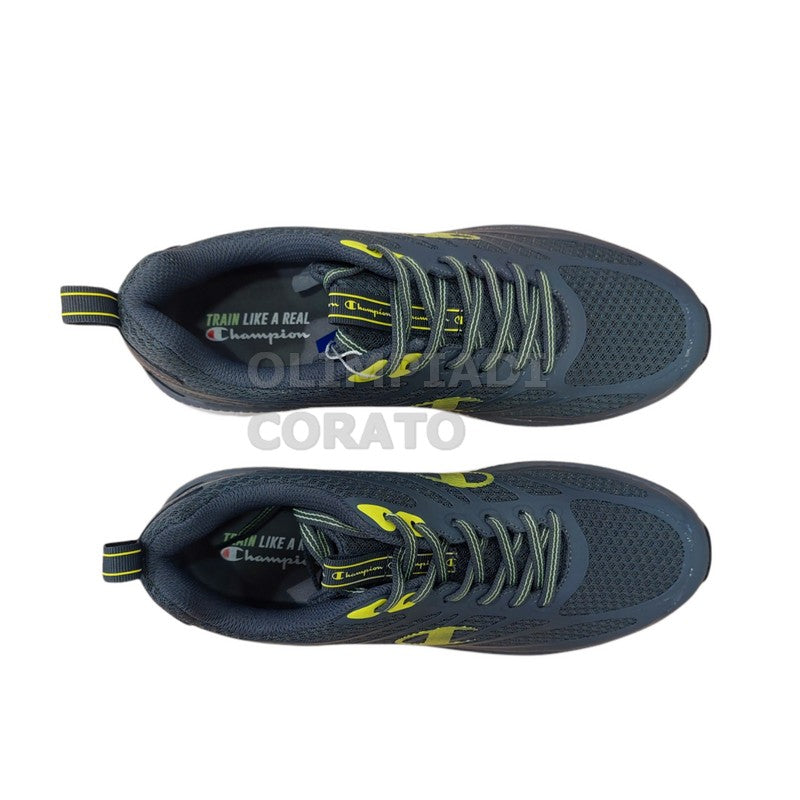 SCARPE CHAMPION RUN GRIGIO GIALLO