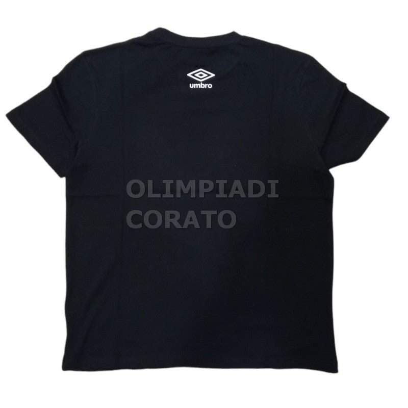 T SHIRT BLACK ASS UMBRO