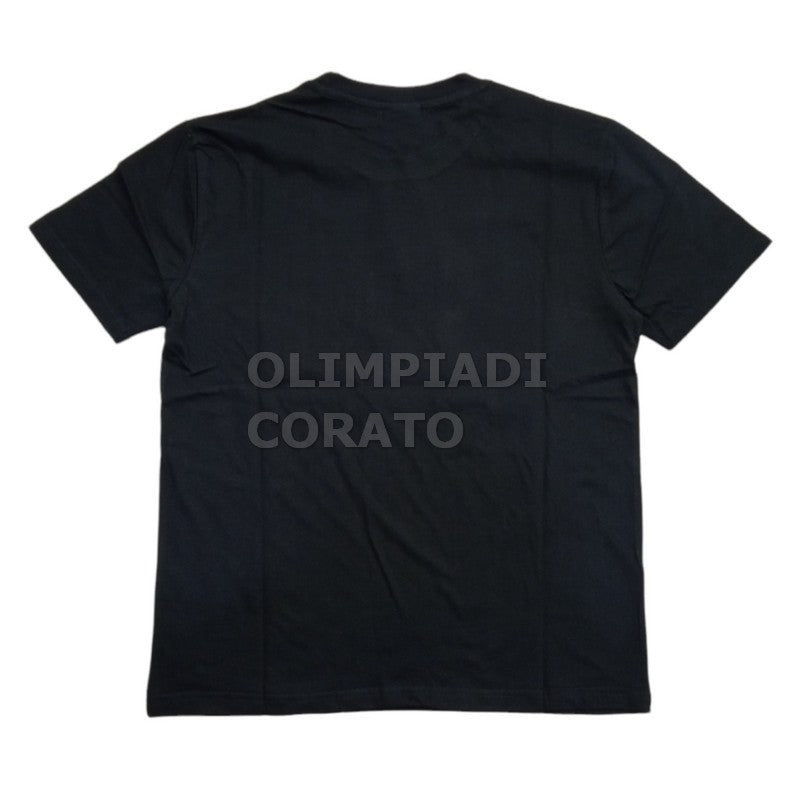 T SHIRT SS BLACK UMBRO