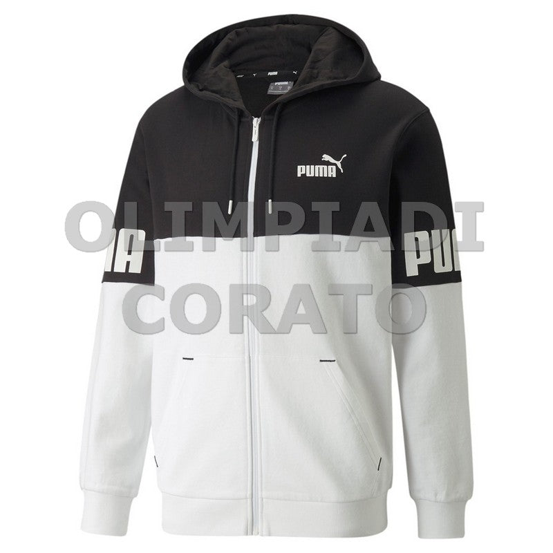 FELPA ZIP CAPPUCCIO PUMA