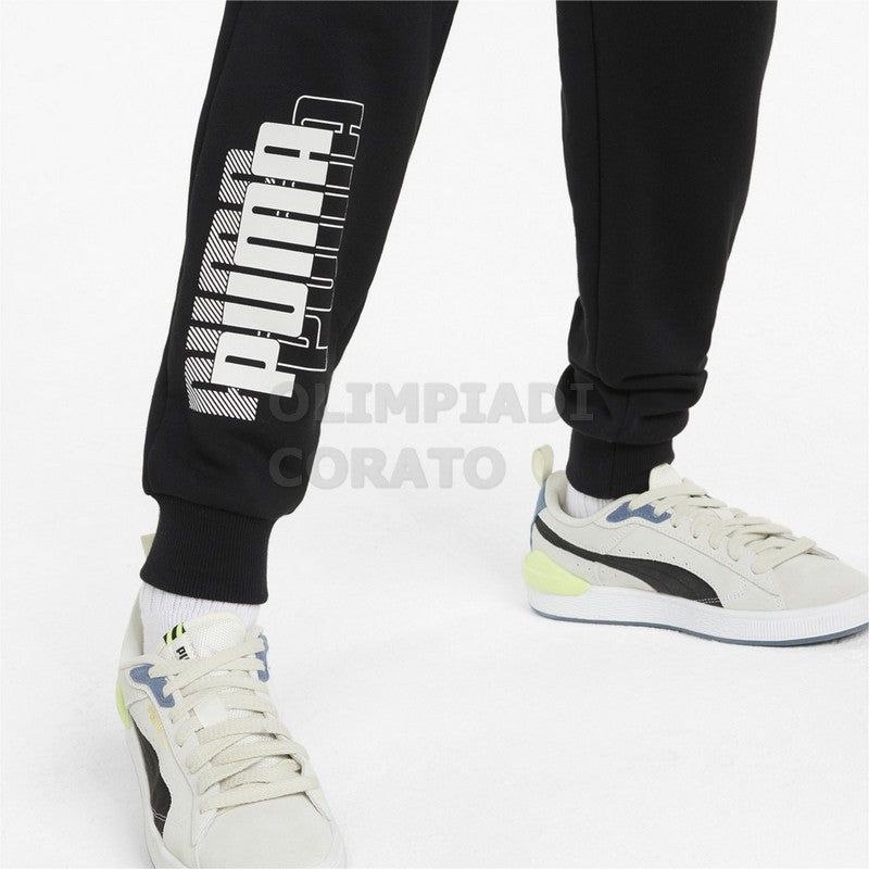 PANTALONE FT JR PUMA NERO