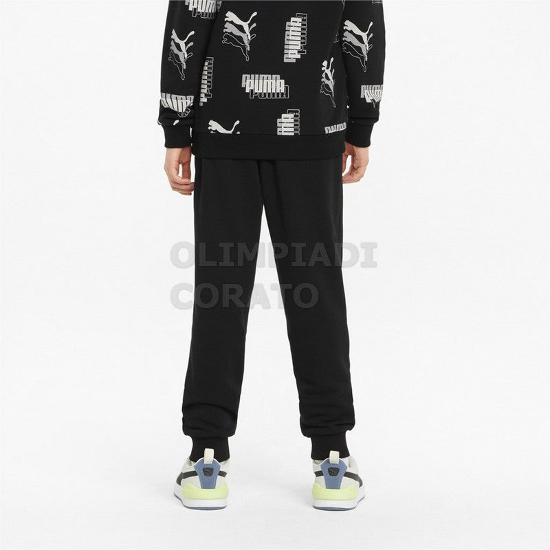 PANTALONE FT JR PUMA NERO