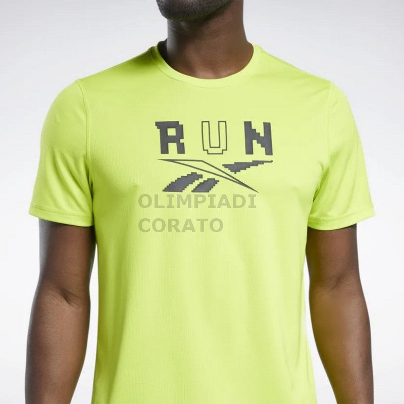 T SHIRT RUNNING SPEEDWICK GRAPHIC REEBOK