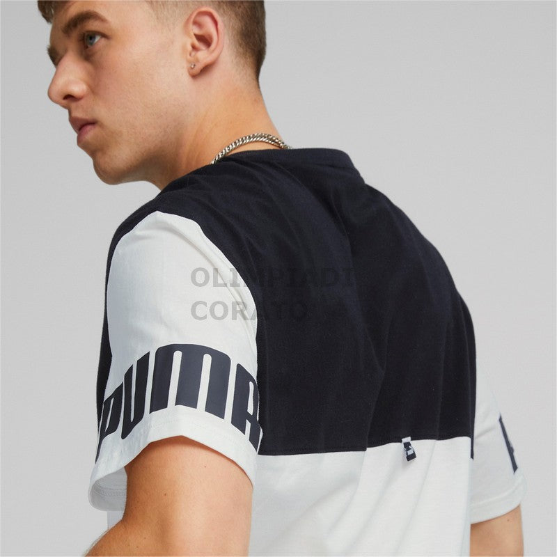 T SHIRT POWER COLORBLOCK PUMA