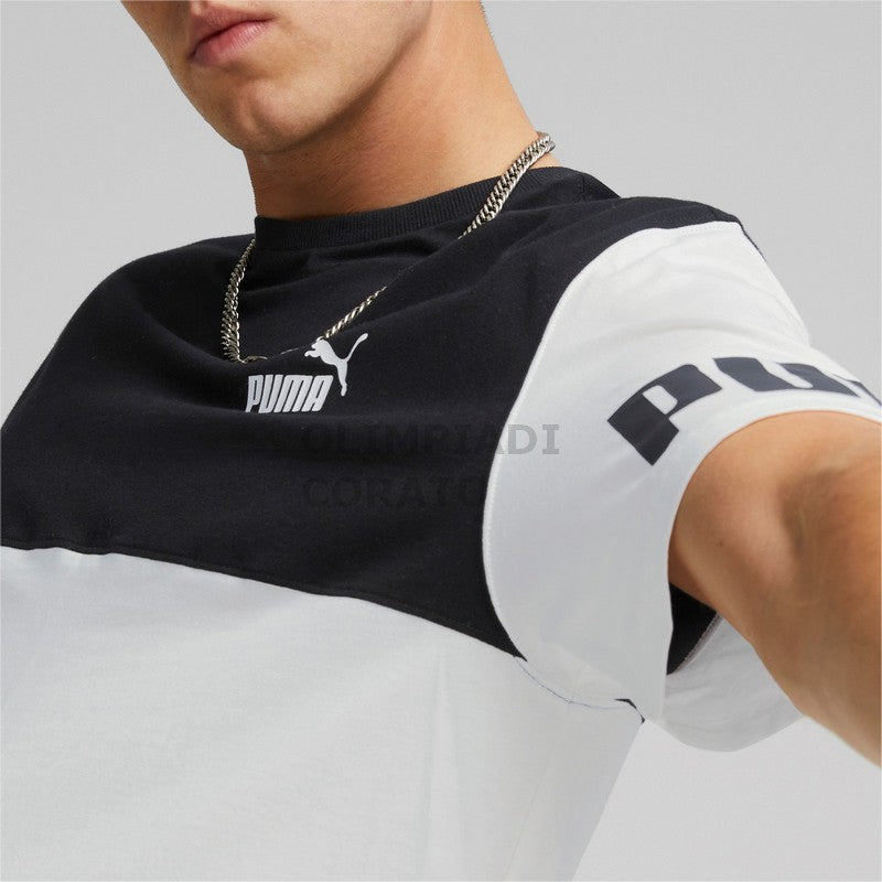 T SHIRT POWER COLORBLOCK PUMA