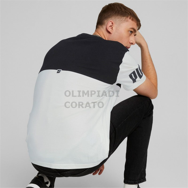 T SHIRT POWER COLORBLOCK PUMA