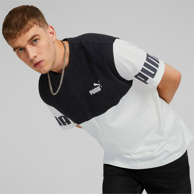 T SHIRT POWER COLORBLOCK PUMA