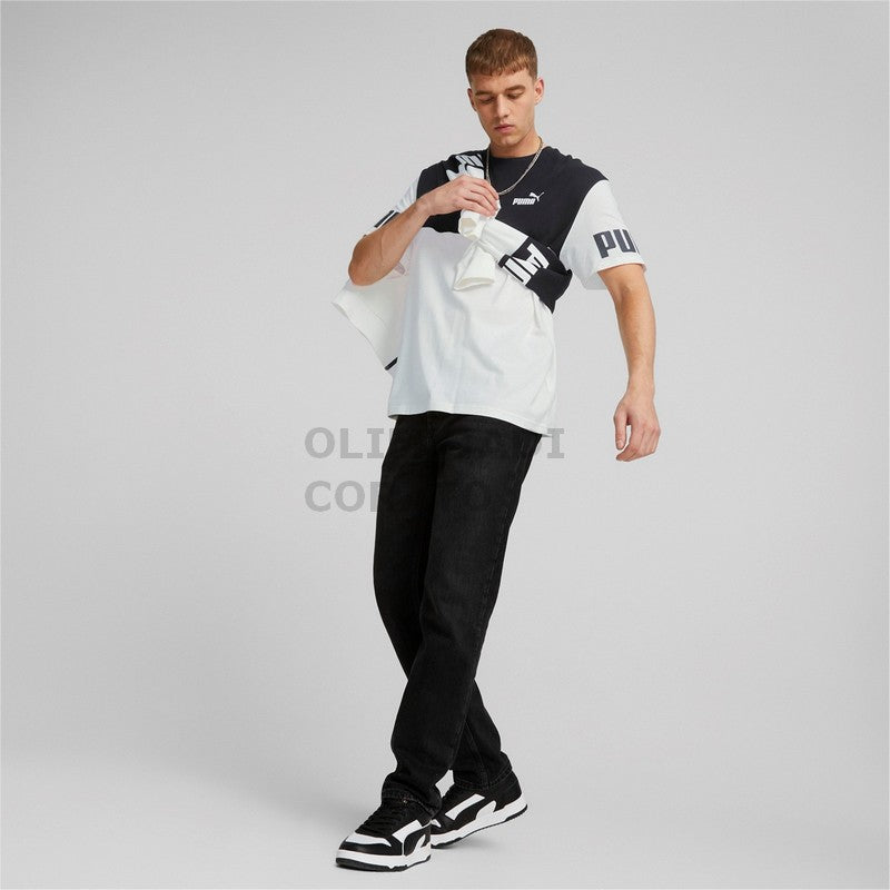T SHIRT POWER COLORBLOCK PUMA