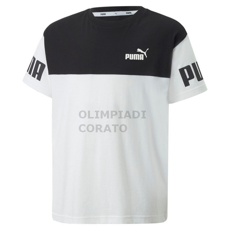 T SHIRT POWER COLORBLOCK PUMA JR