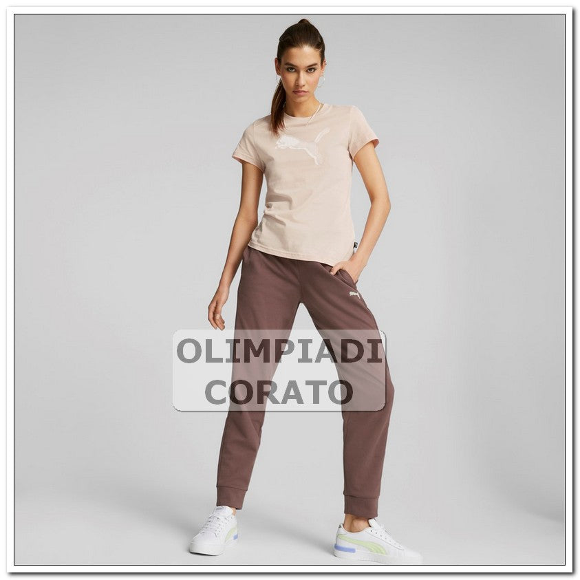 T SHIRT DONNA ROSA PUMA