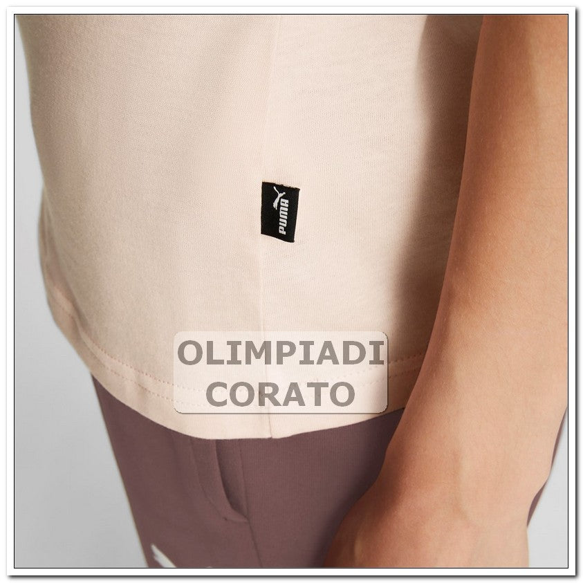 T SHIRT DONNA ROSA PUMA