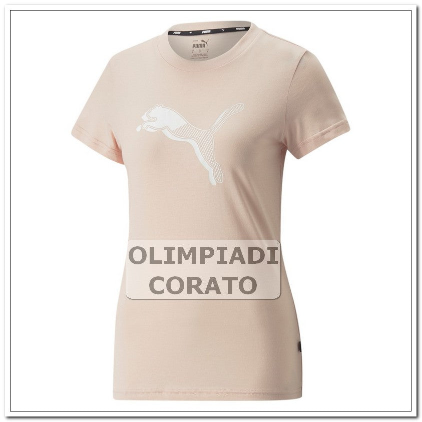 T SHIRT DONNA ROSA PUMA