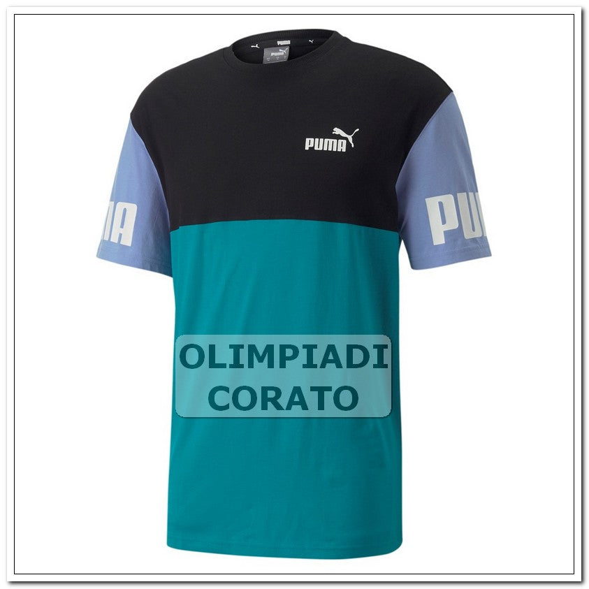 T SHIRTCOLORBLOCK UOMO PUMA