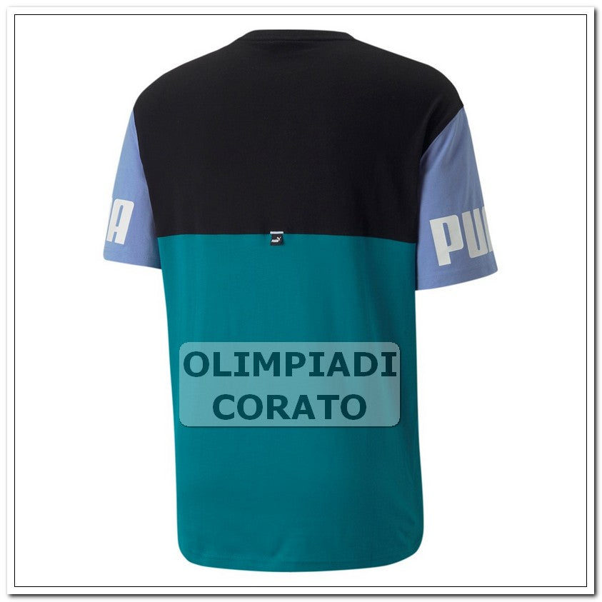 T SHIRTCOLORBLOCK UOMO PUMA