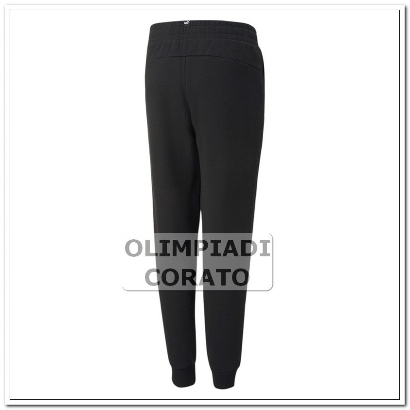 PANTALONE FELPA NERO PUMA JR
