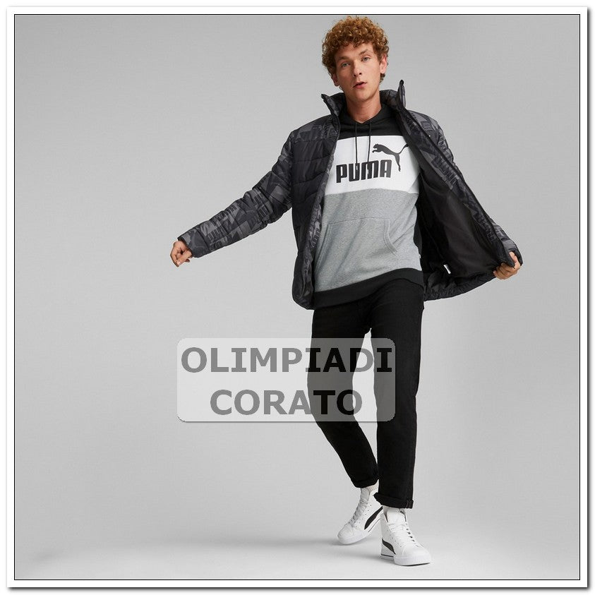 GIACCONE UOMO NERO PADDED