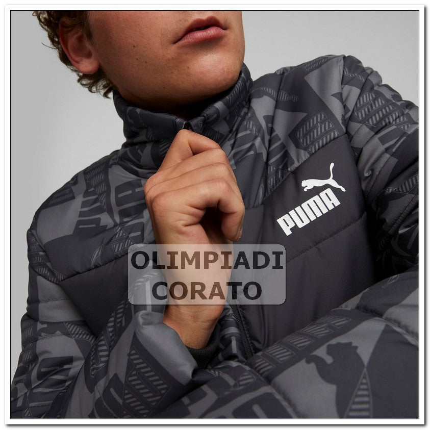 GIACCONE UOMO NERO PADDED