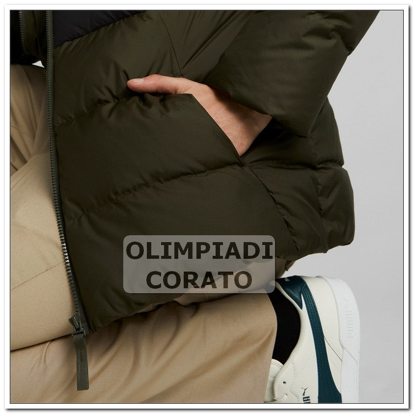 GIACCONE UOMO PUMA NERO VERDONE