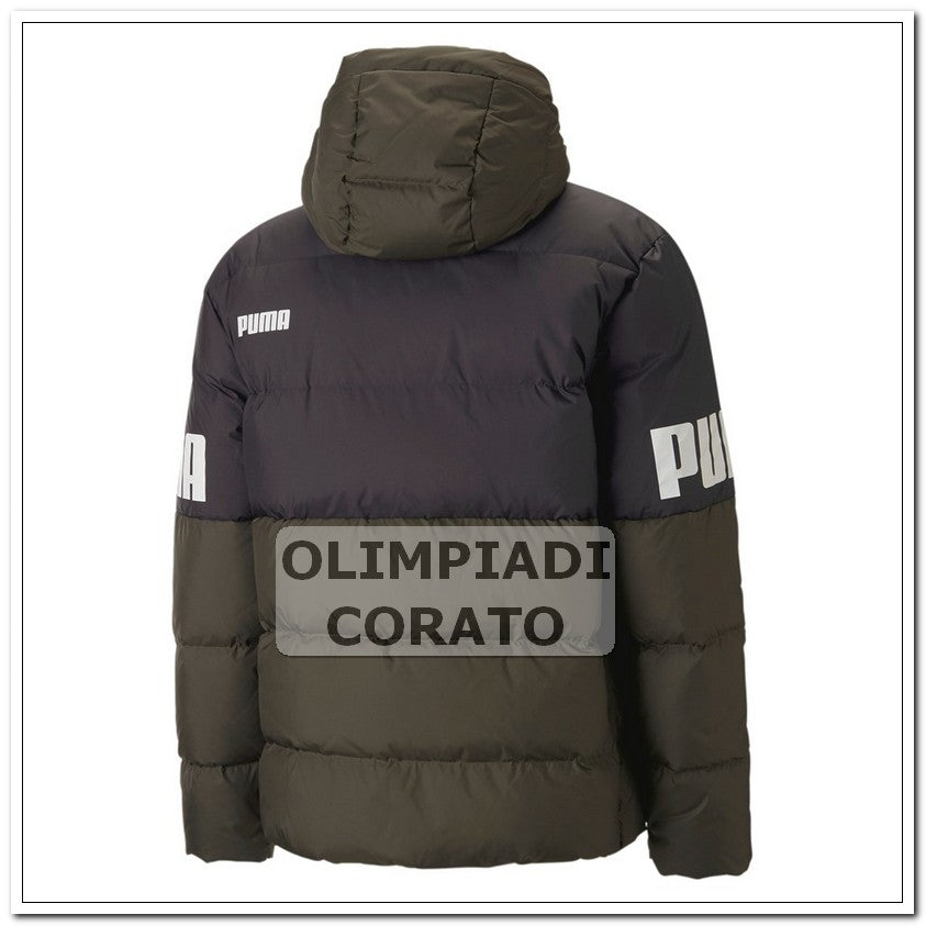 GIACCONE UOMO PUMA NERO VERDONE